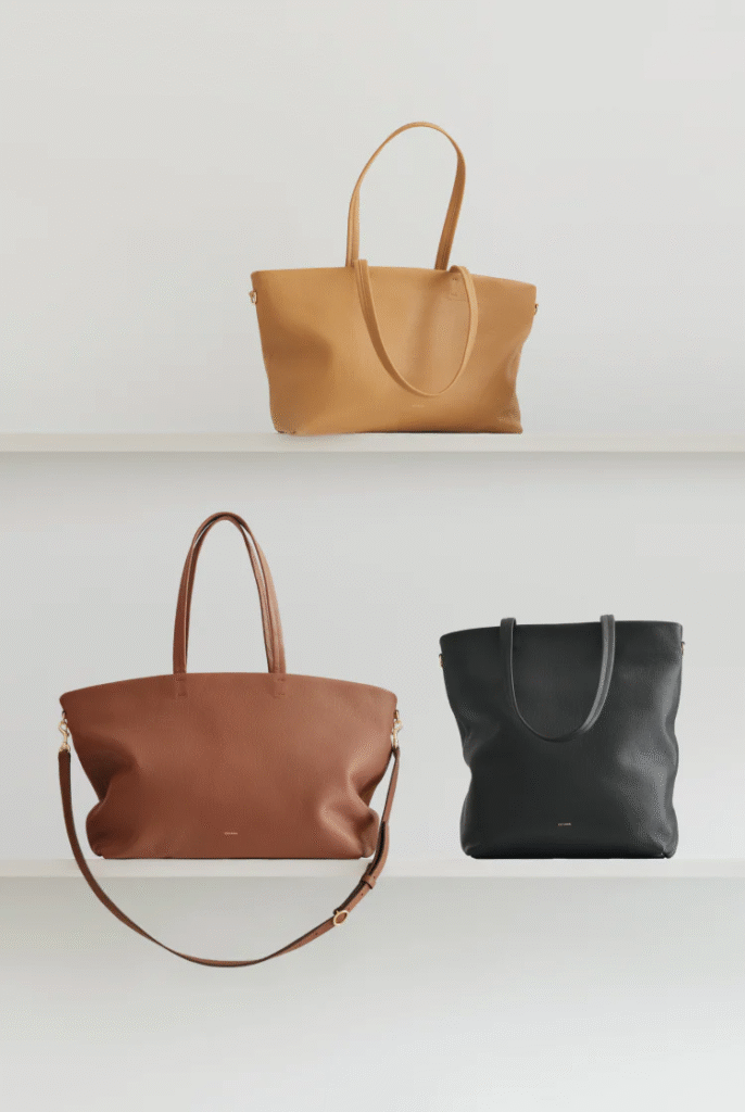 The Best Luxury Leather Handbags Under $300 7 Cuyana Classic Structured leather handbags