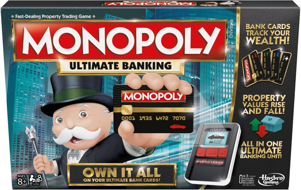 Practical Gifts ideas for College Grads they'll love 21 Monopoly Ultimate Banking Edition