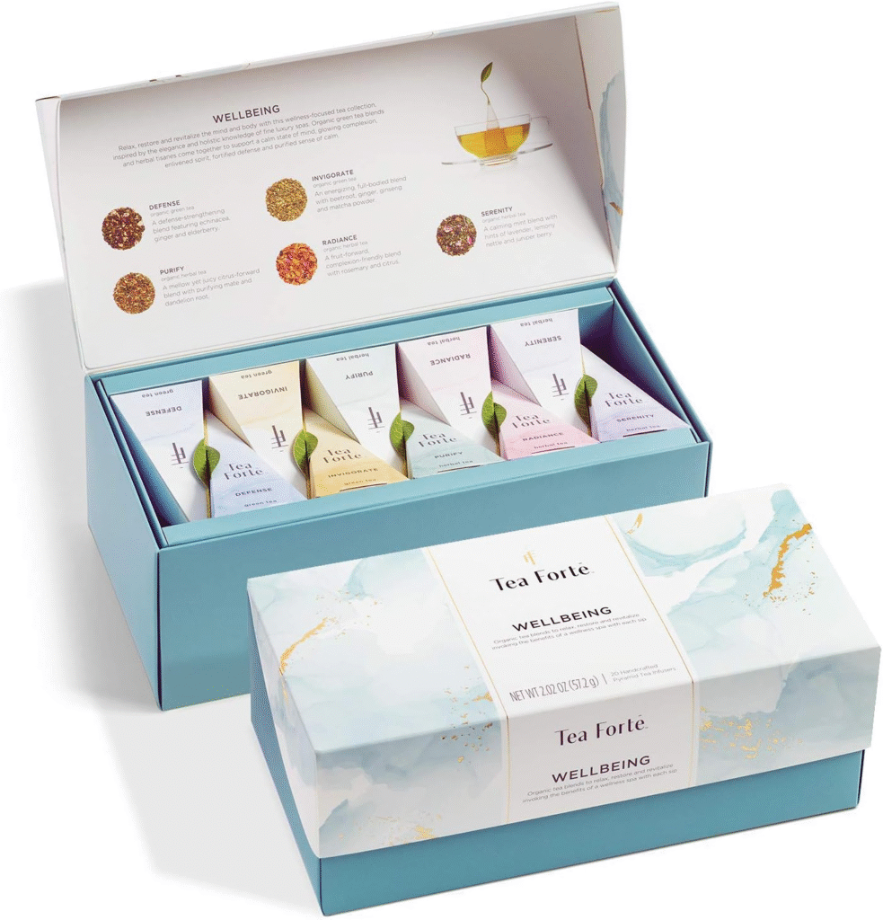 Great Gifts for coworkers (Under $30!) 6 Presentation Box Tea Gift Set